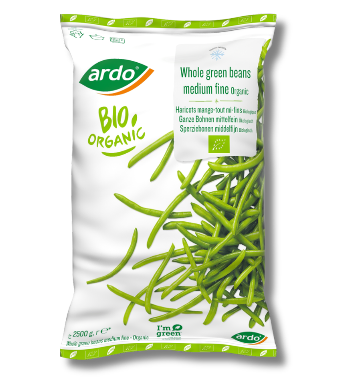 Økologiske hele bønner 2500 g