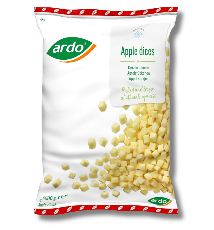 Æbletern (10 x 10 mm) 2500 g