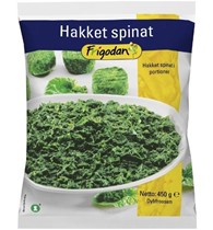 Hakket spinat (i portioner) 450 g