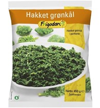 Hakket grønkål (i portioner) 450 g