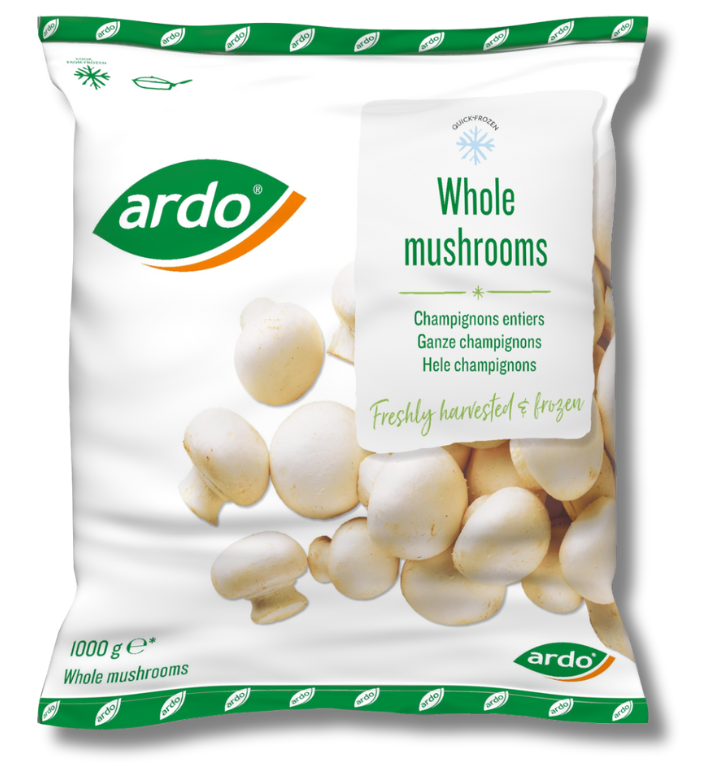 Champignoner hele 1000 g